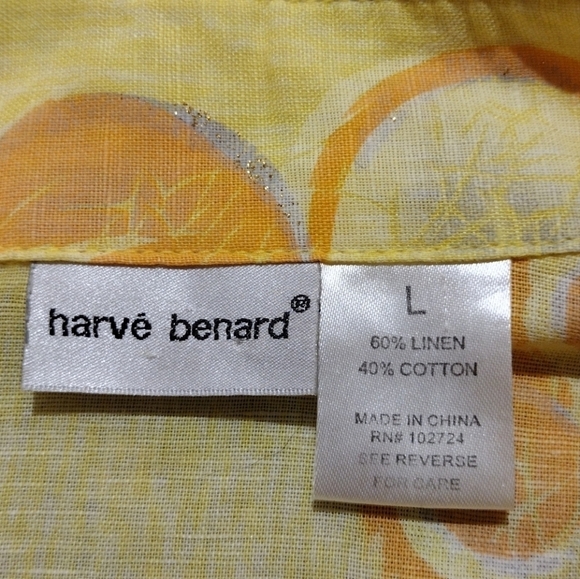 Harve Benard 3/4 Sleeve Blouse - Picture 5 of 5